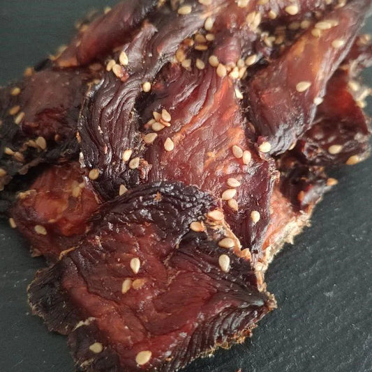 Chicken Jerky für Menschen | Chicken Jerky Teriyaki | Berserker Jerky